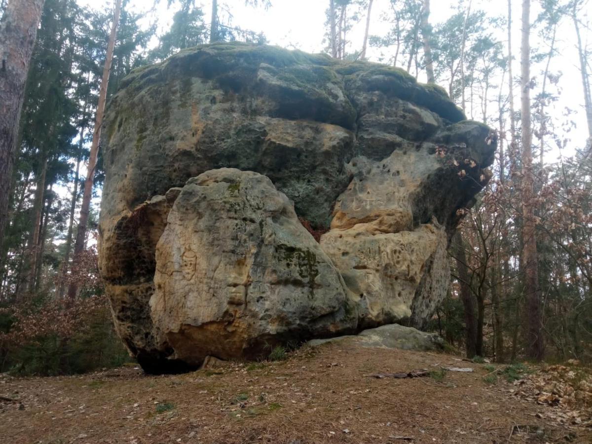 Chata U Certovych Hlav Villa Zelizy Kültér fotó
