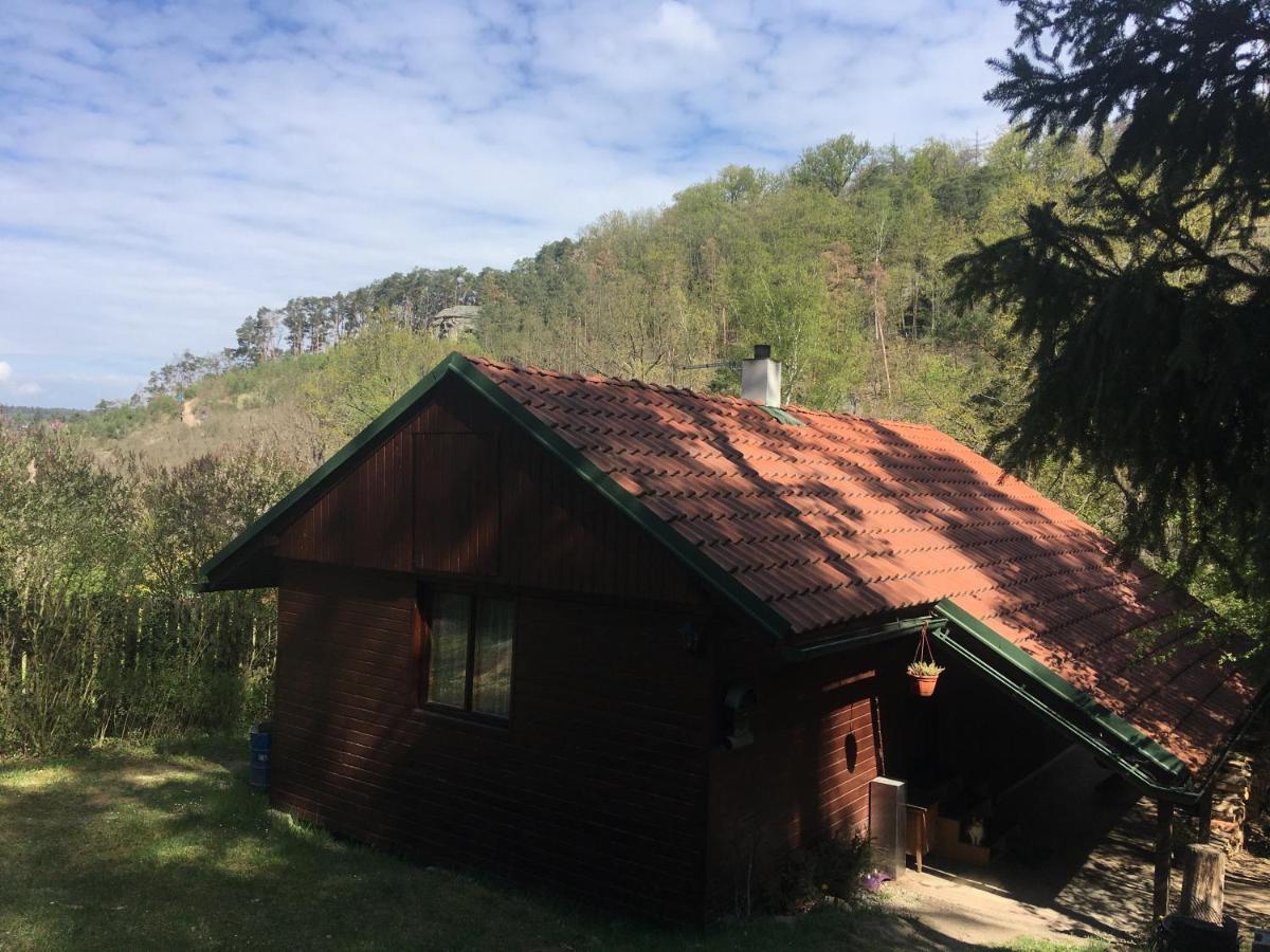 Chata U Certovych Hlav Villa Zelizy Kültér fotó